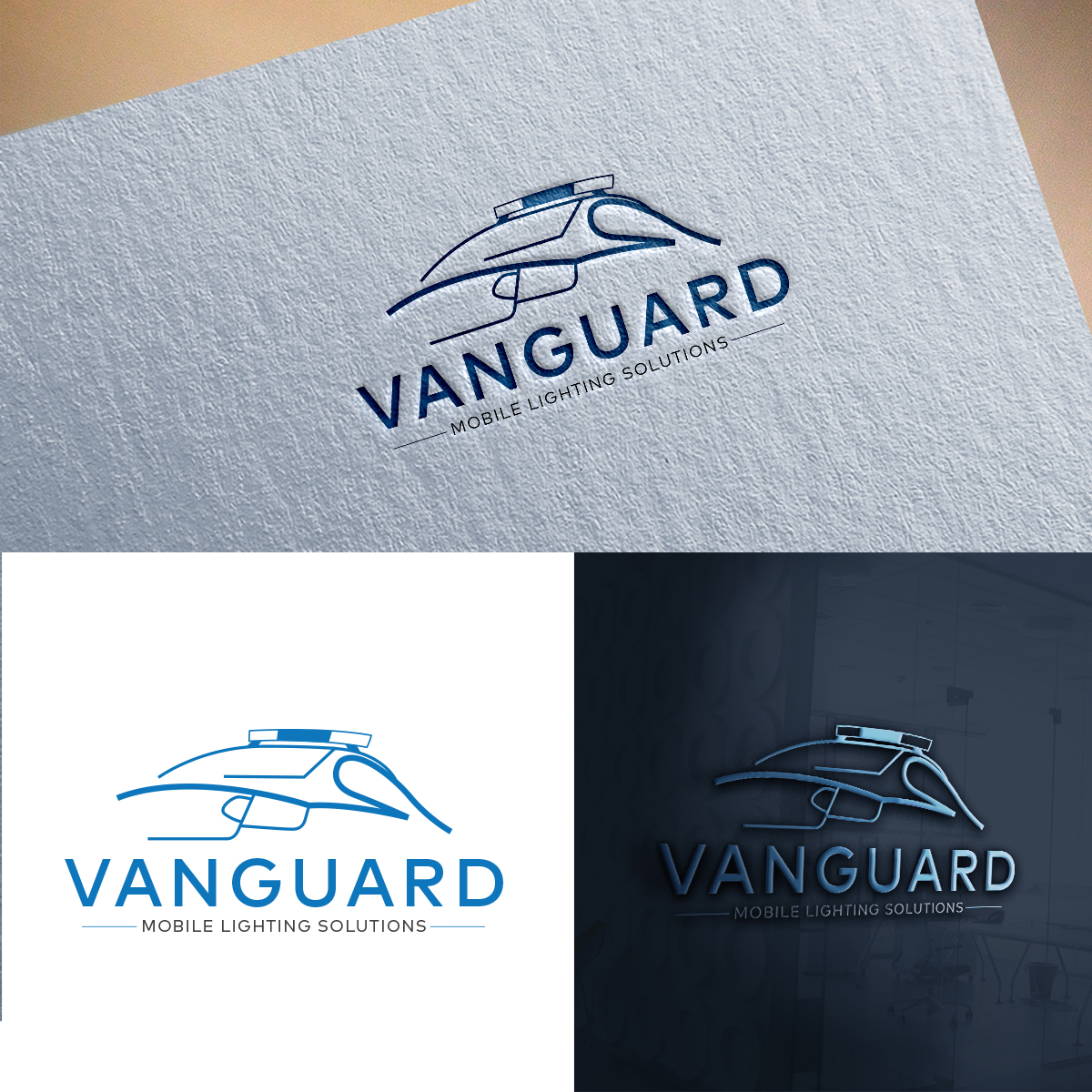 Diseño de Logo por Creative Jiniya para Vanguard Mobile Lighting Solutions, LLC | Diseño #22390962