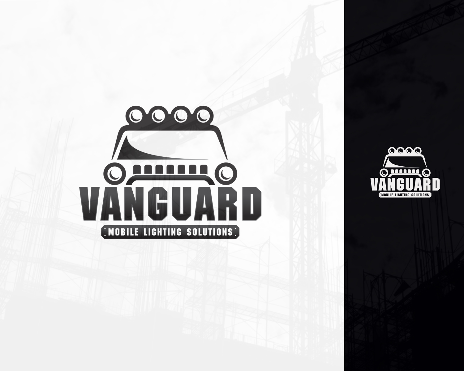 Logo Design by Djamdesign for Vanguard Mobile Lighting Solutions, LLC | Design #22329843