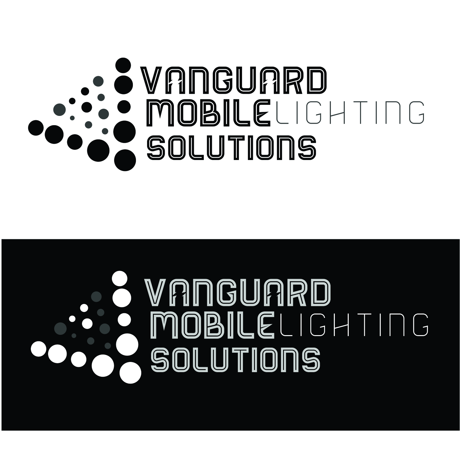 Logo Design by Abbrey Fred 2 for Vanguard Mobile Lighting Solutions, LLC | Design #22321913