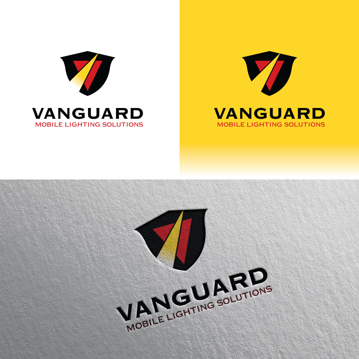 Diseño de Logo por Rii para Vanguard Mobile Lighting Solutions, LLC | Diseño #22323564