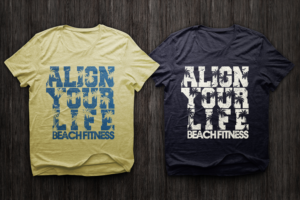 T-Shirt-Design von laza.milan78 für Beach Fitness | Design: #22416006