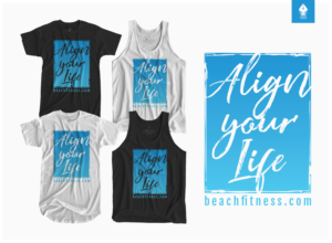 Align your life Tee shirt Design | Design de T-shirt par mngkw