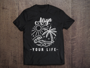 T-shirt Design by Imrajhasnat for Beach Fitness | Design: #22337604