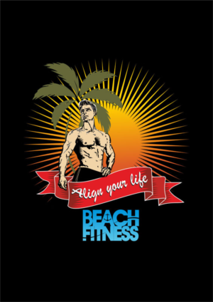 T-Shirt-Design von mehmet_ilkerli für Beach Fitness | Design #22349809