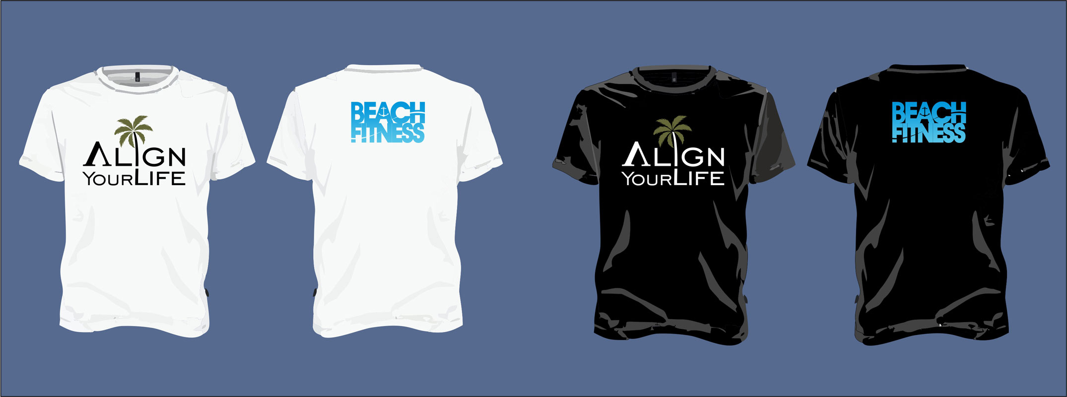 T-shirt Design by mehmet_ilkerli for Beach Fitness | Design #22349816