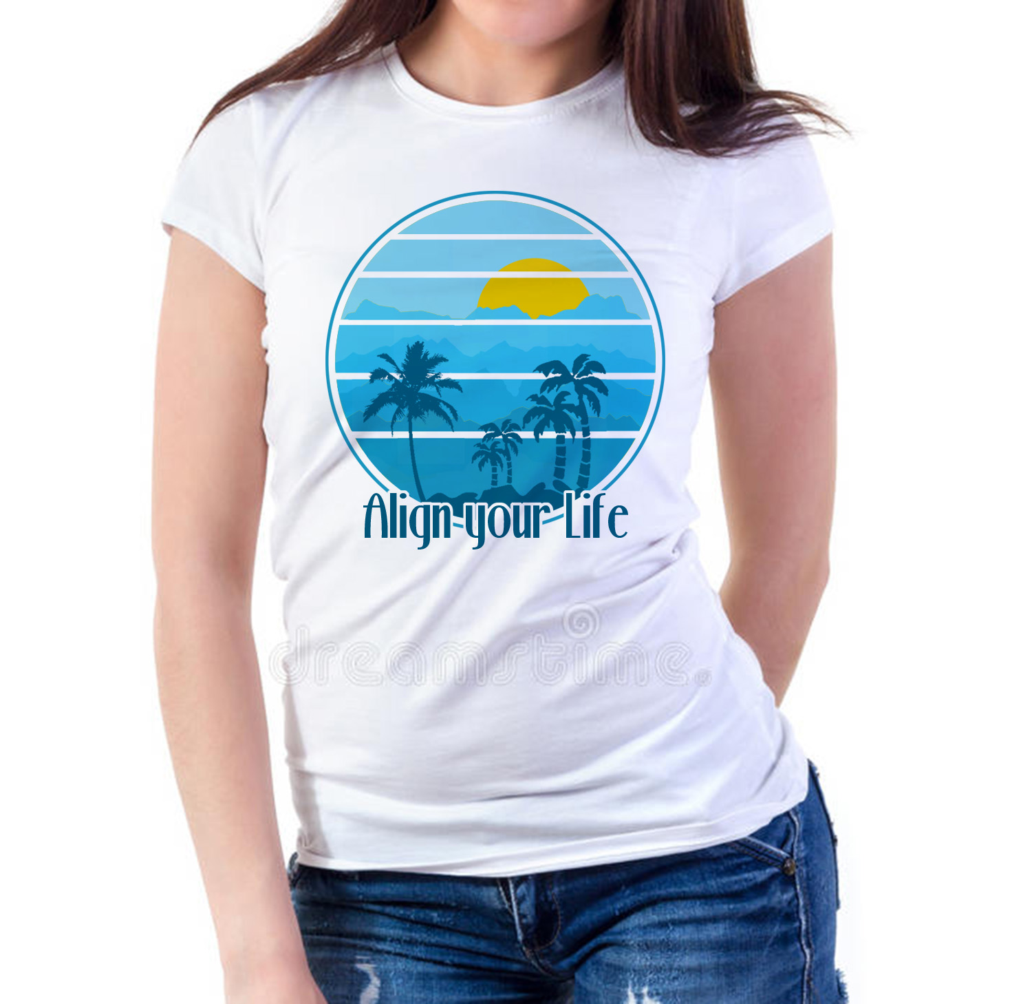 T-Shirt-Design von creative gravity für Beach Fitness | Design #22342171