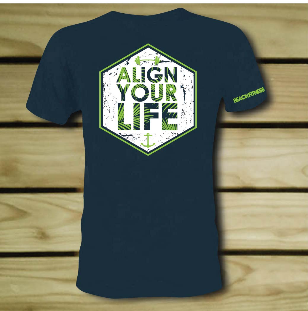 T-shirt Design by 75-R-P-Z for Beach Fitness | Design #22329545