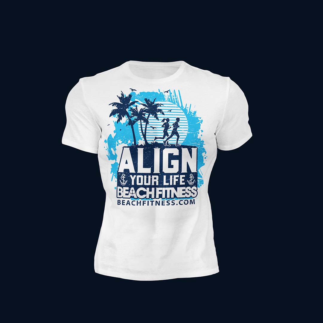 Design de T-shirt par Yafi Mridha pour Beach Fitness | Design #22352680