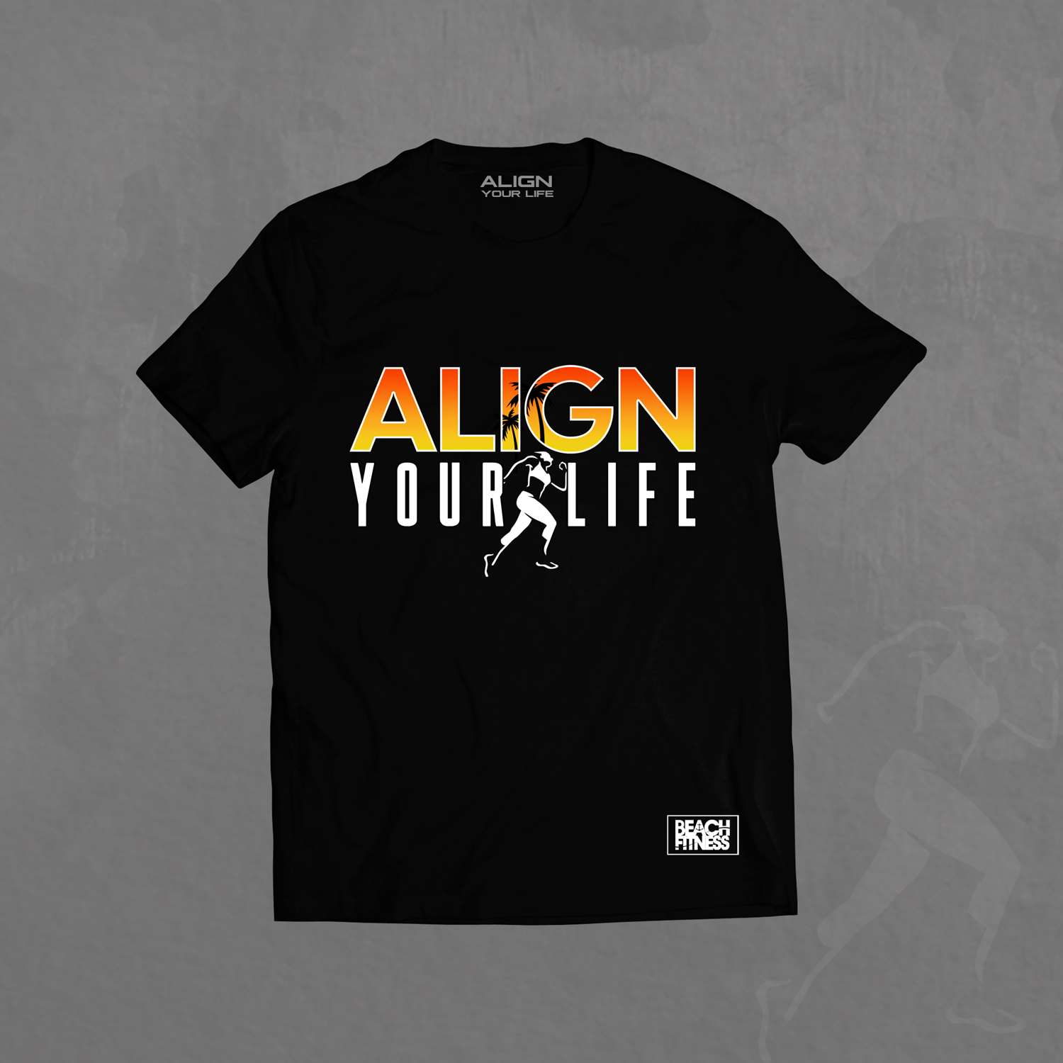 T-shirt Design by Theoniversalstudio for Beach Fitness | Design #22363387