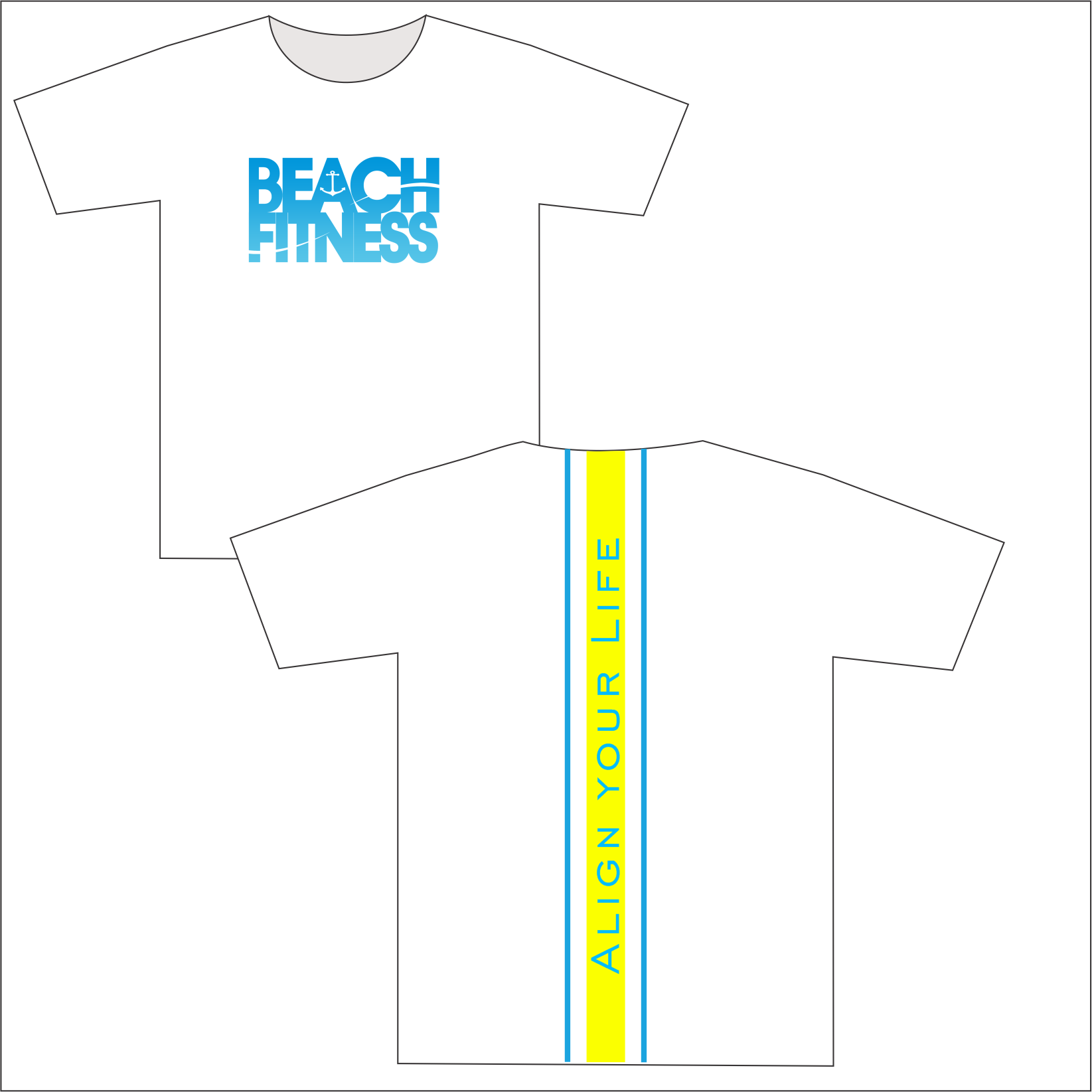 Diseño de Camiseta por sophia_design para Beach Fitness | Diseño #22338639