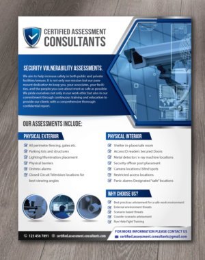 Certified Assessment Consultants | Flyer Design by alex989