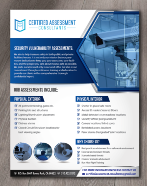 Certified Assessment Consultants | Flyer Design by alex989