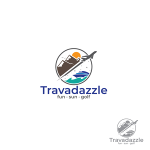 Travadazzle. fun.sun.golf. | Logo Design by Graphic Bricks