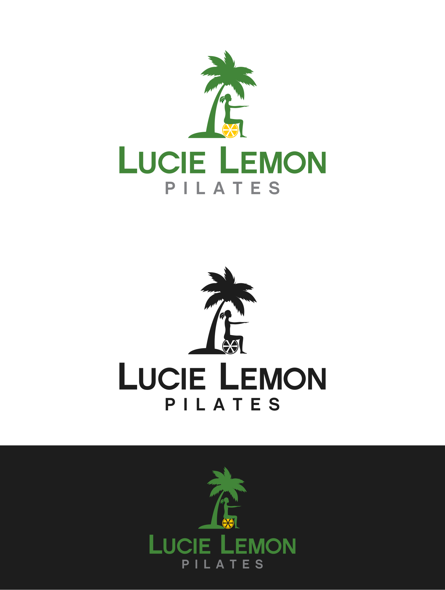Logo Design by moisesf for Lemon Lucie Pilates | Design #22321969