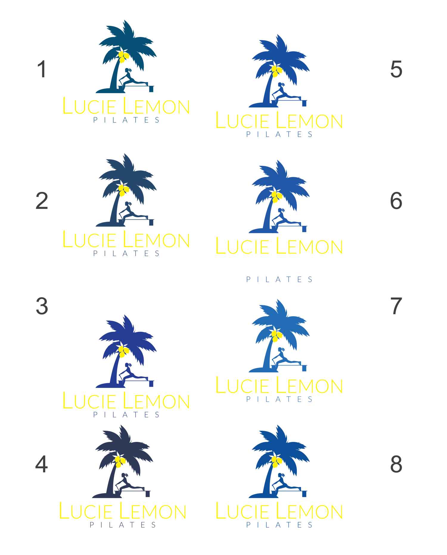 Logo Design by moisesf for Lemon Lucie Pilates | Design #22328600