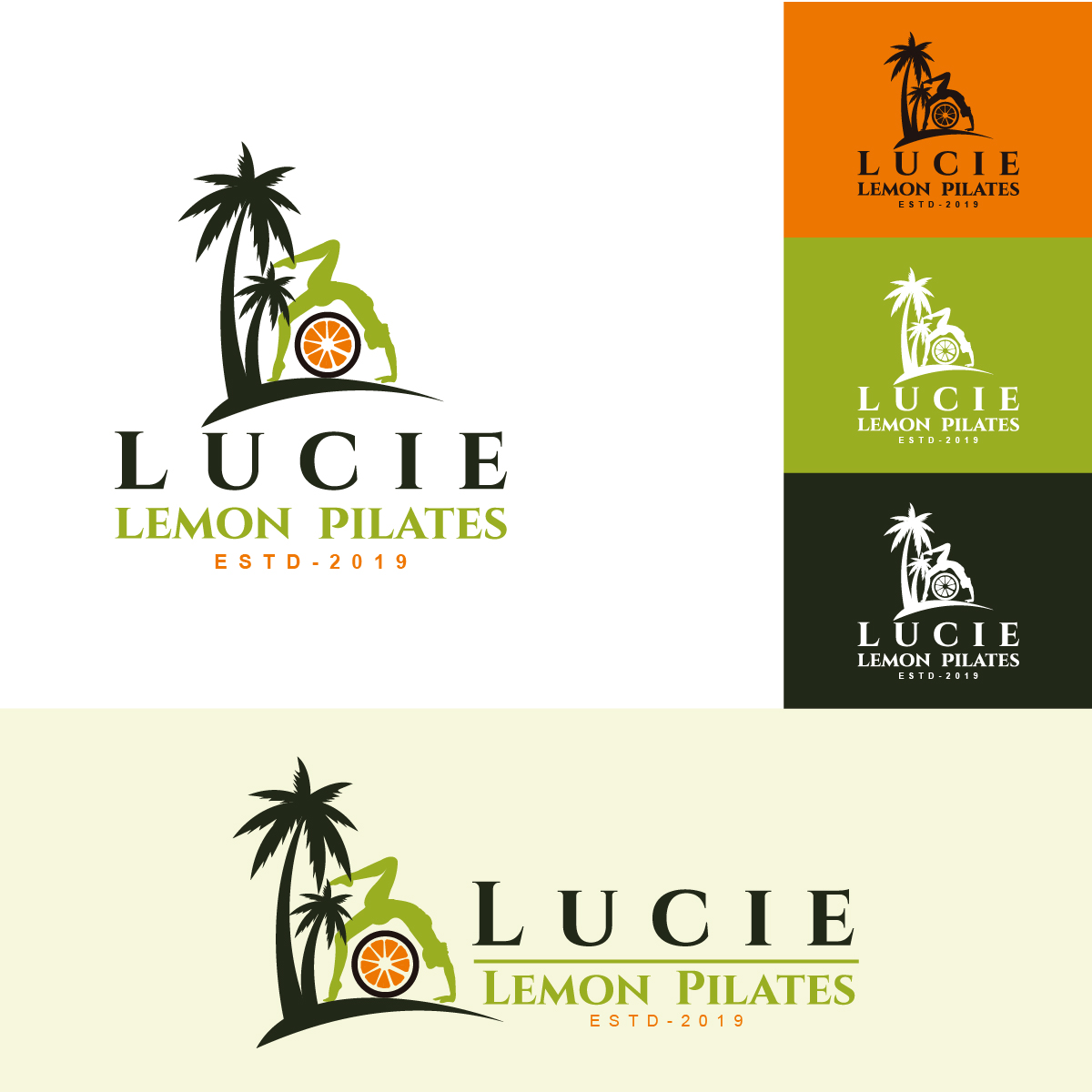 Logo Design by fly  design for Lemon Lucie Pilates | Design #22326048