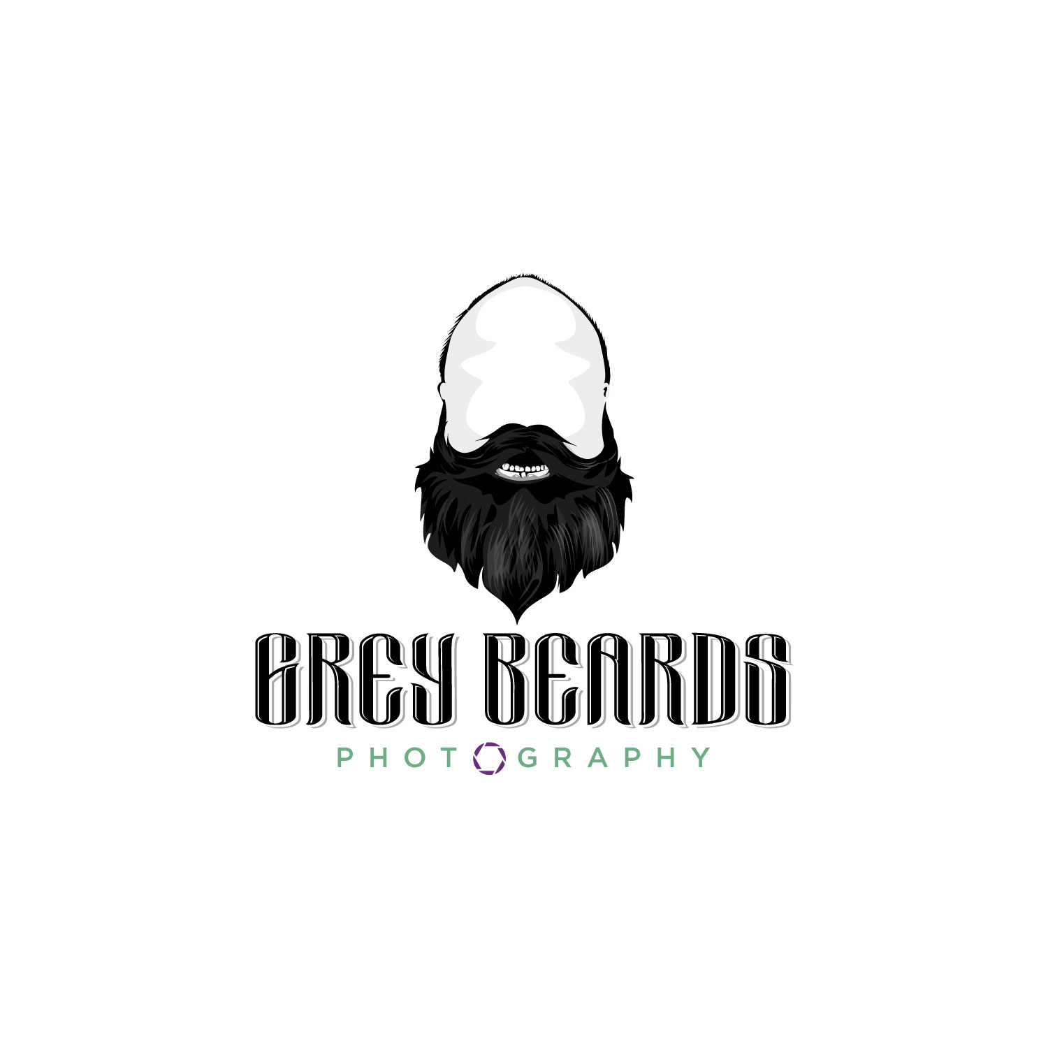 Diseño de Logo por Ansh Design para GreyBeards Photography | Diseño #22331883
