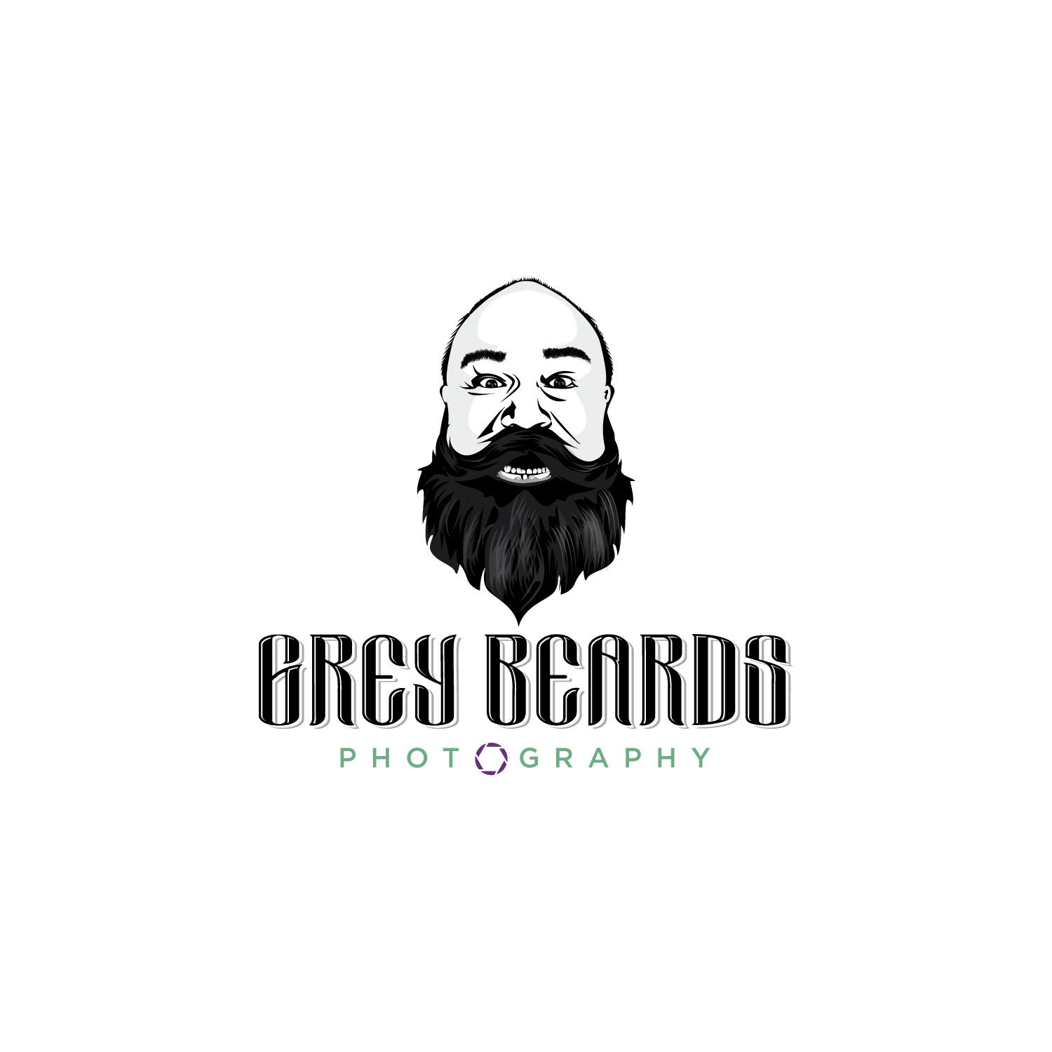 Diseño de Logo por Ansh Design para GreyBeards Photography | Diseño #22331884
