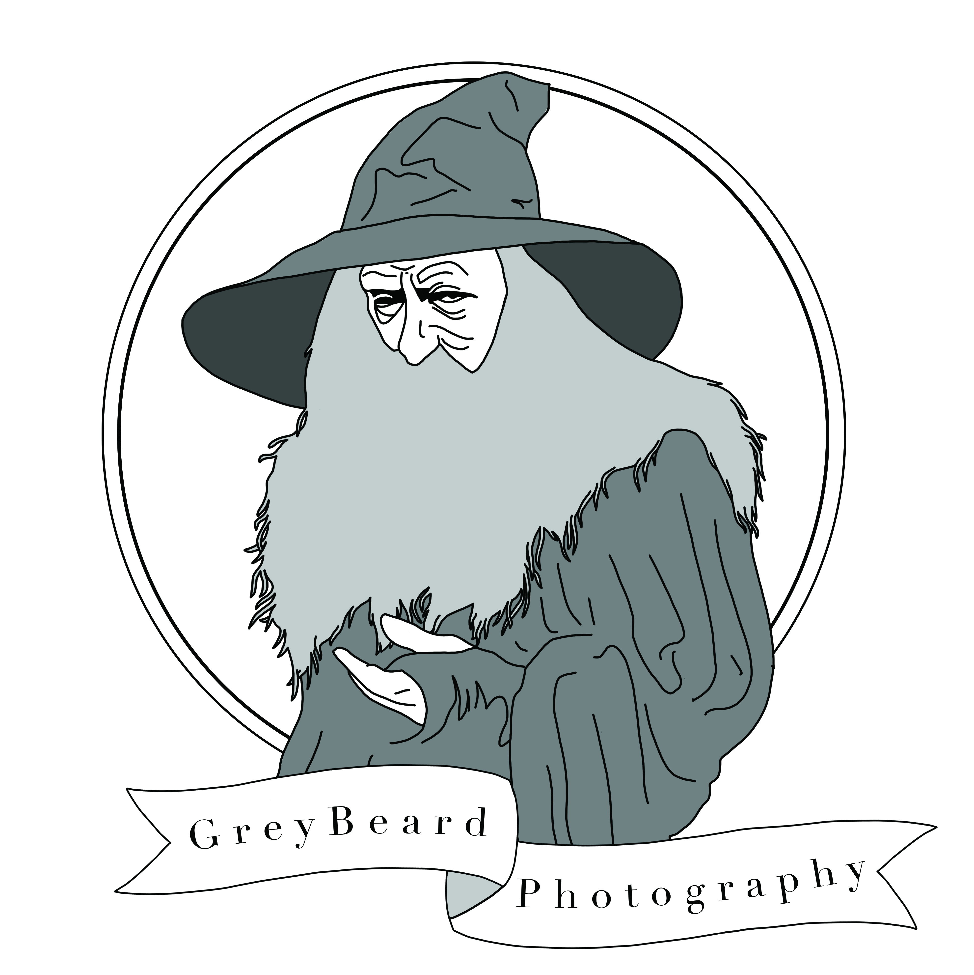 Diseño de Logo por kuni fisk para GreyBeards Photography | Diseño #22331739