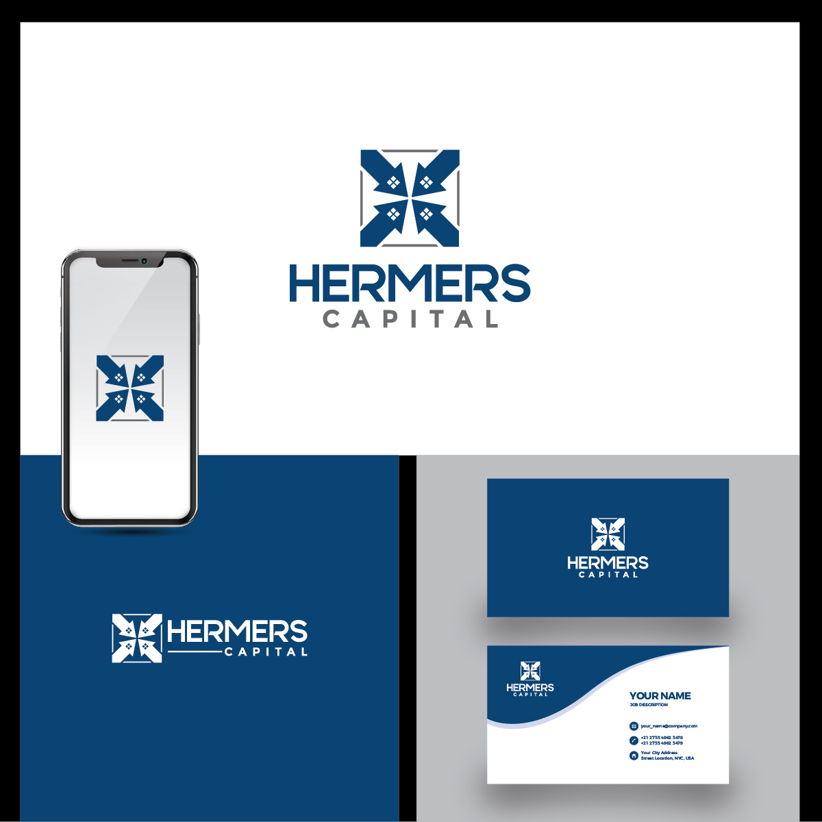 Design de Logo par Deziners Zone pour Hermers Capital LLC | Design #22324749