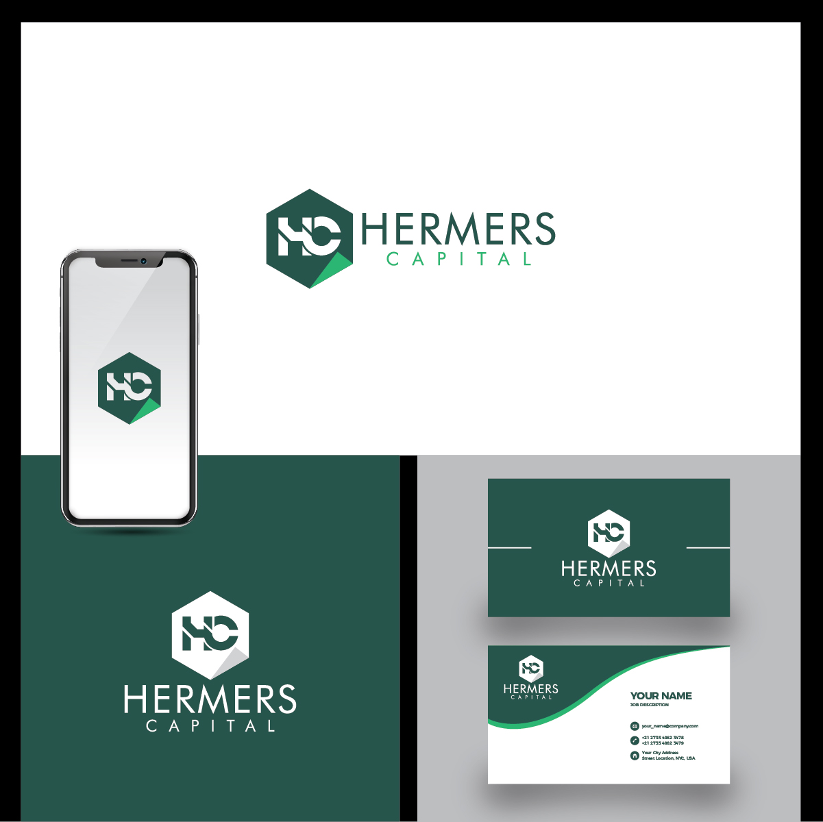 Logo Design by Deziners Zone for Hermers Capital LLC | Design #22324752