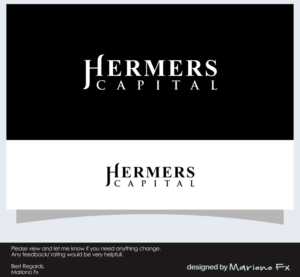 Logo Design by Mariono Fx for Hermers Capital LLC | Design: #22327538