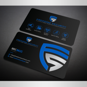Freedom Security and Surveillance Business Card | Business Card Design by Designers Hub