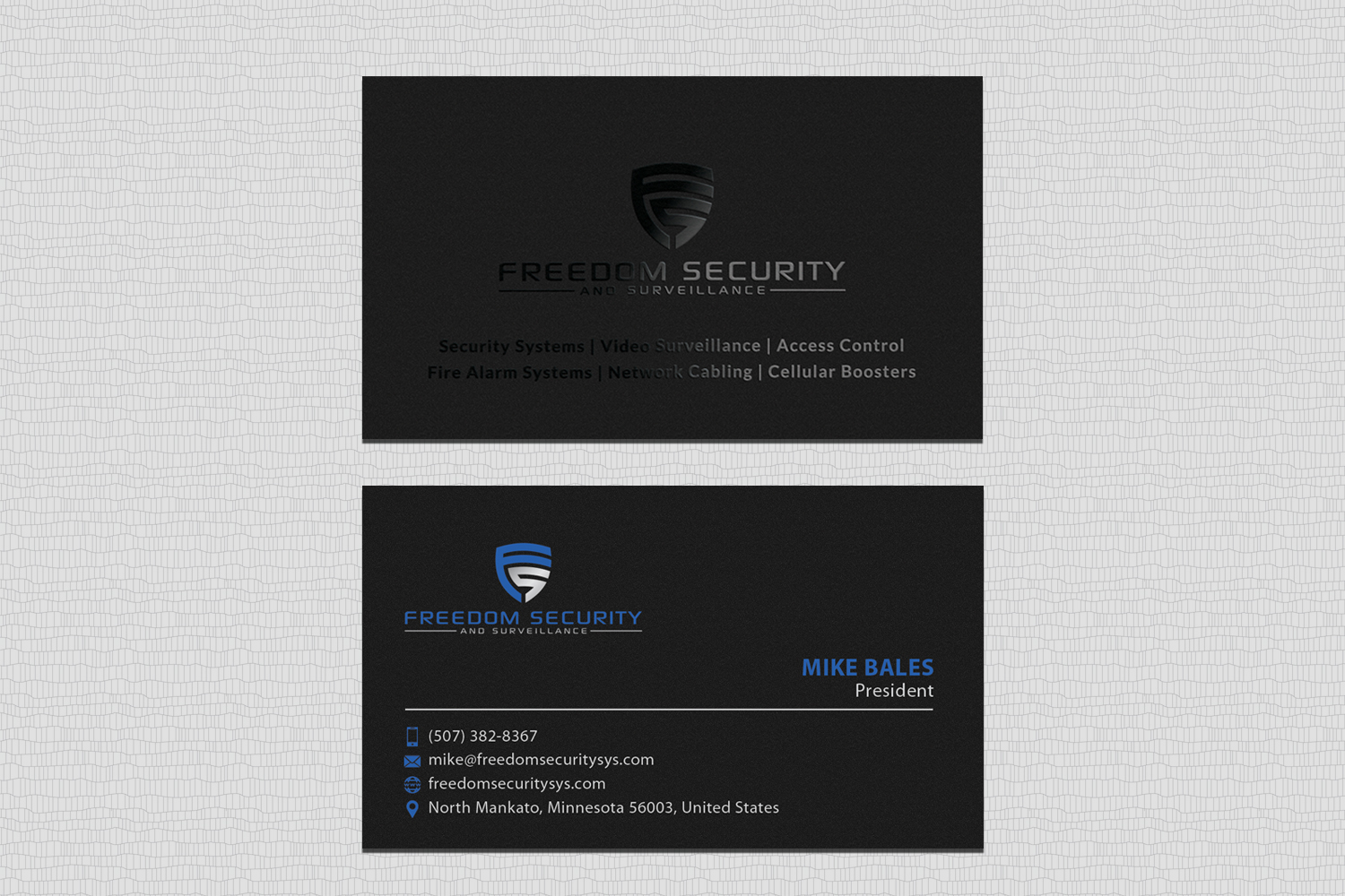 Business Card Design by Sarah Haroon for this project | Design #22331025
