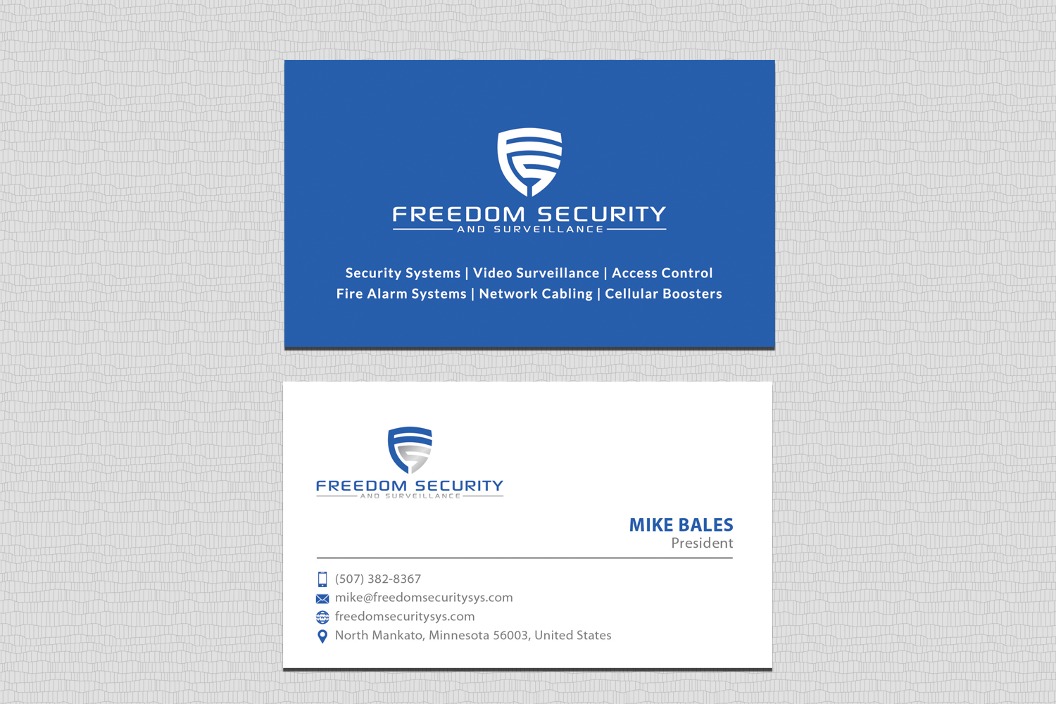 Business Card Design by Sarah Haroon for this project | Design #22331035