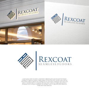 Rexcoat Seamless Floors | Logo Design by laba tiada henti