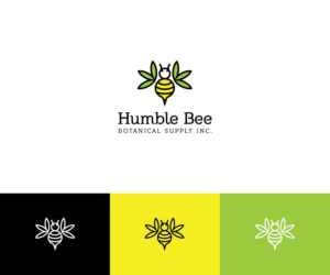 Logo Design by Pratik Mevada for Humble Bees Botanical Supply Inc. | Design #22327931
