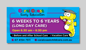 Child Care Centre needs new roadside billboard / sign* | Diseño de Señalética por D Creative