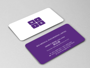 Diseño de Tarjeta de Presentación por Creations Box 2015 para NISI HK Ltd | Diseño: #22340423