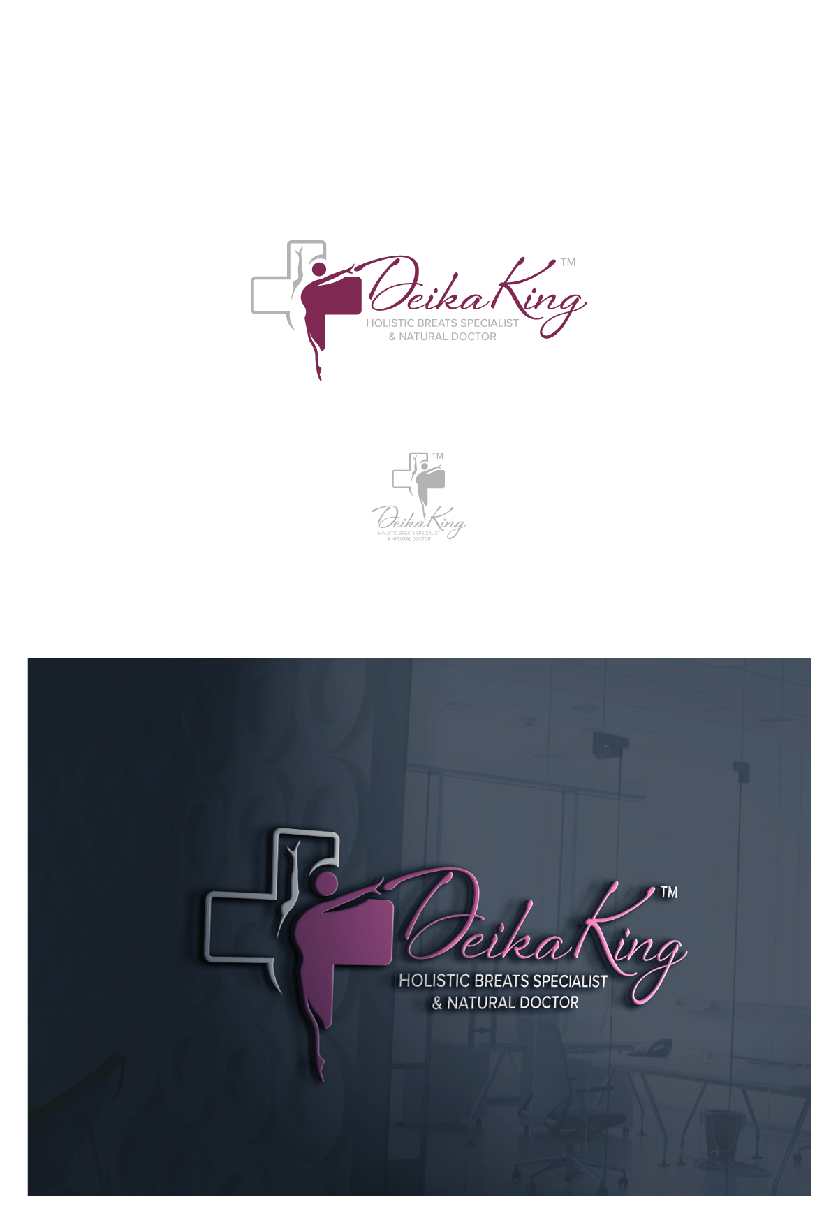 Design de Logo par Mosa Abo swelem pour Deika King, Holistic Breast Specialist & Naturopathic Doctor | Design #22357029