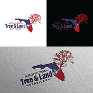 North Florida Tree & Land Services | Logo Design by Rii