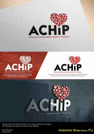 "ACHiP: ACEs and Cardiometabolic Health in Pediatrics"  | Logo Design by Mariono Fx