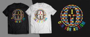 I OCR FOR AUTISM | T-Shirt-Design von ARTOGRAPHY