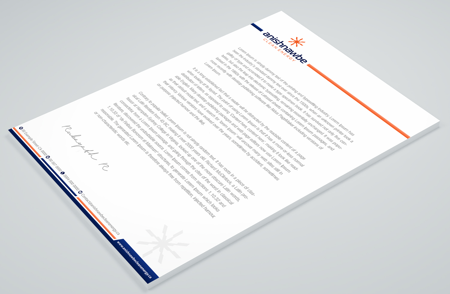 Stationery Design by Petter Goms for this project | Design #22329375