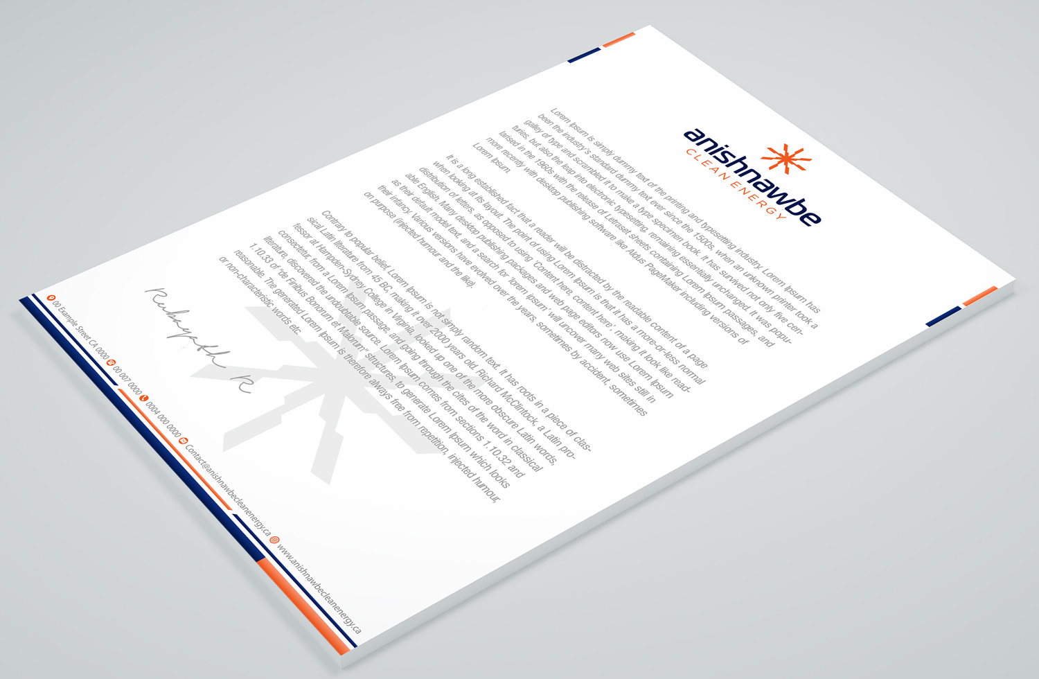 Stationery Design by Petter Goms for this project | Design #22329424