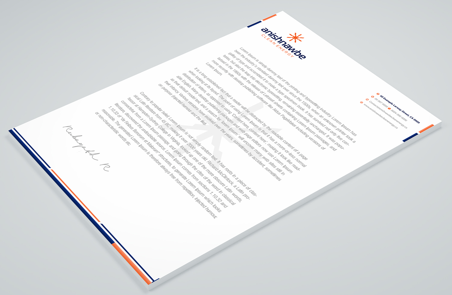 Stationery Design by Petter Goms for this project | Design #22329435