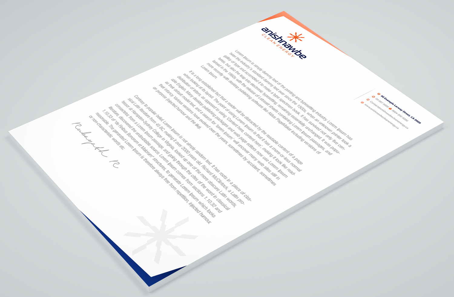 Stationery Design by Petter Goms for this project | Design #22329600