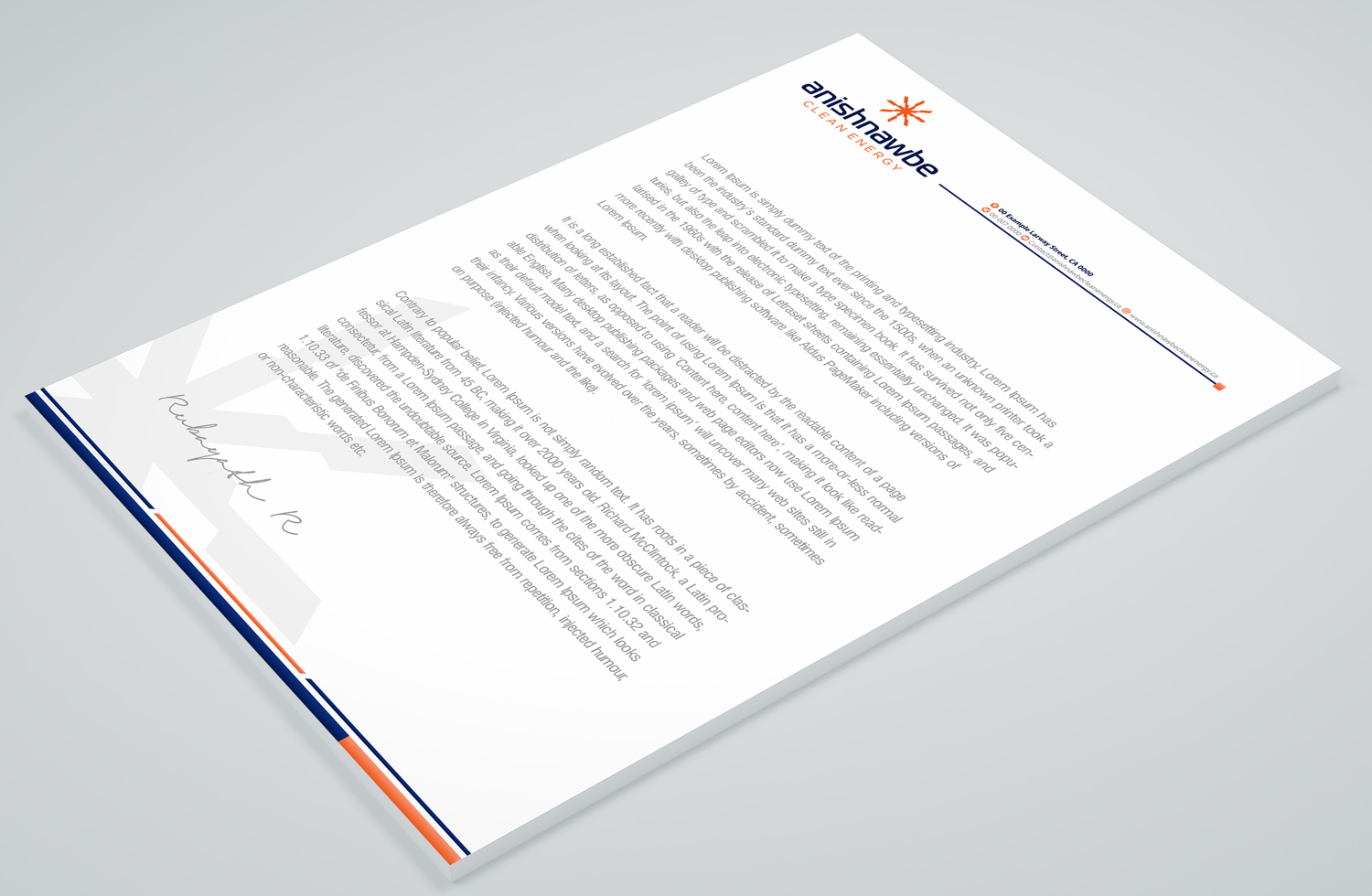Stationery Design by Petter Goms for this project | Design #22329686