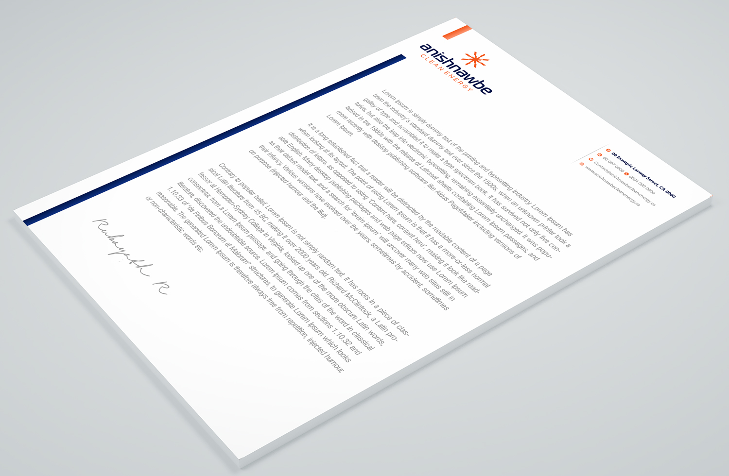 Stationery Design by Petter Goms for this project | Design #22330882