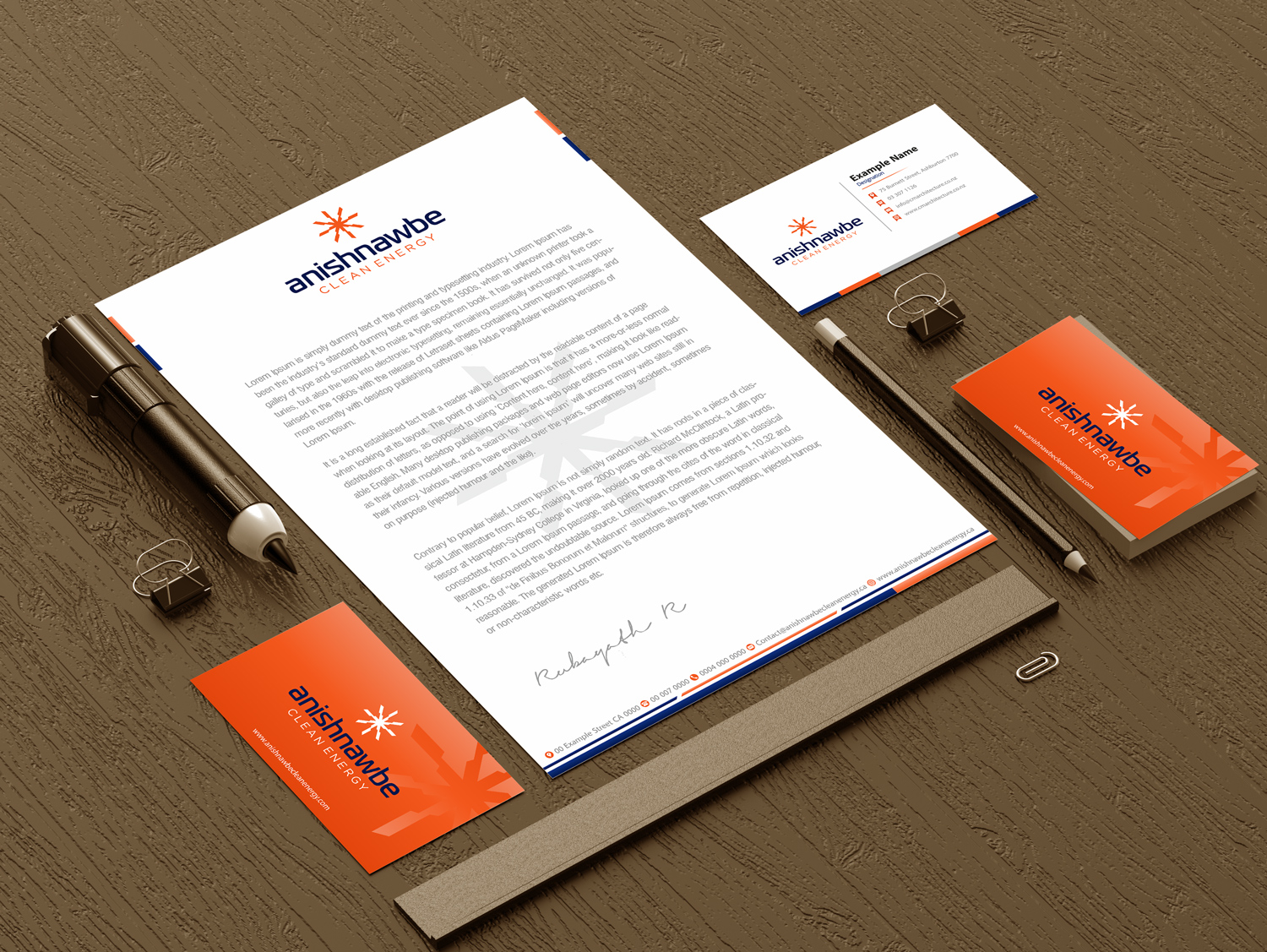 Stationery Design by Petter Goms for this project | Design #22335784