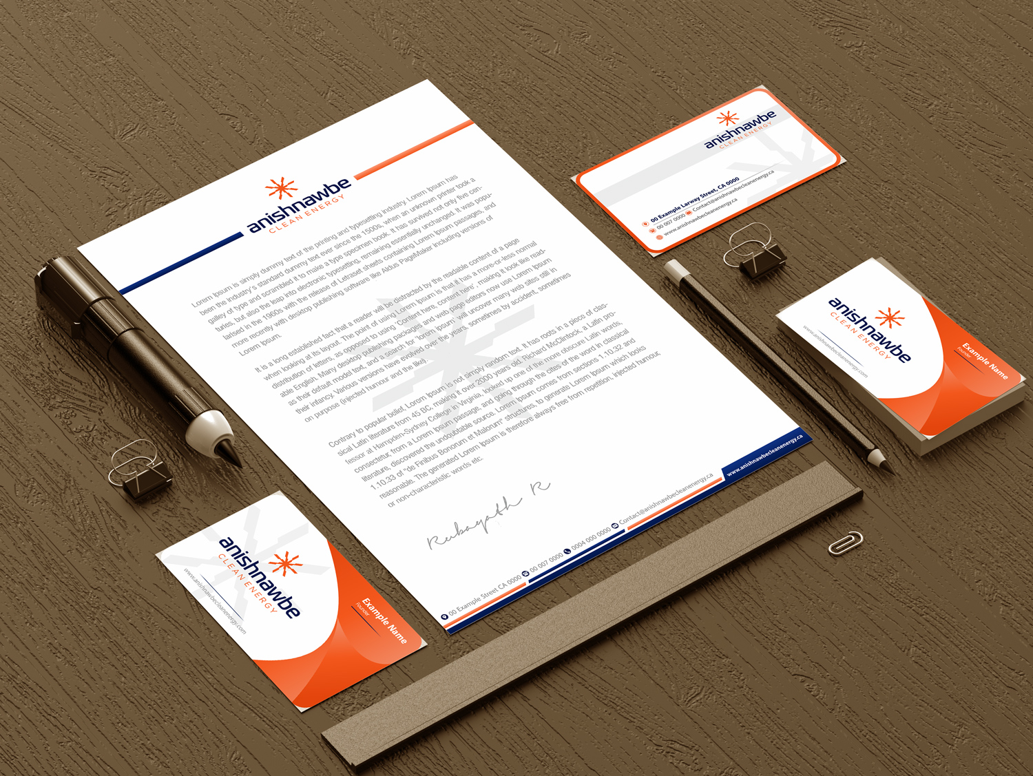 Stationery Design by Petter Goms for this project | Design #22335893