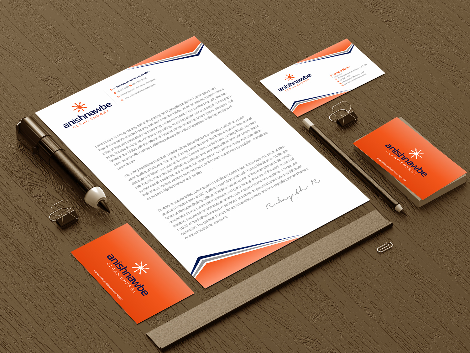 Stationery Design by Petter Goms for this project | Design #22343556