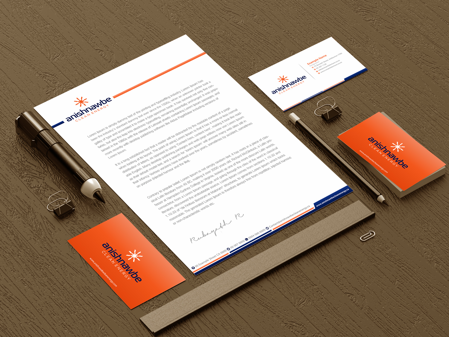 Stationery Design by Petter Goms for this project | Design #22343730