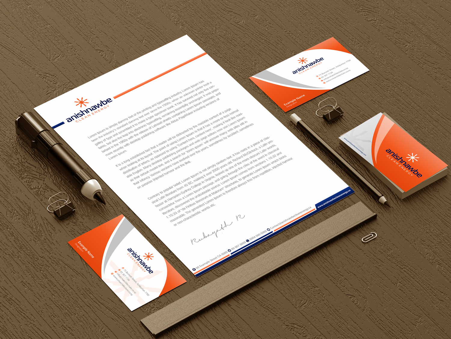 Stationery Design by Petter Goms for this project | Design #22343882