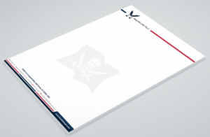 Letterhead creation for military law attorney | Stationery Design by Petter Goms