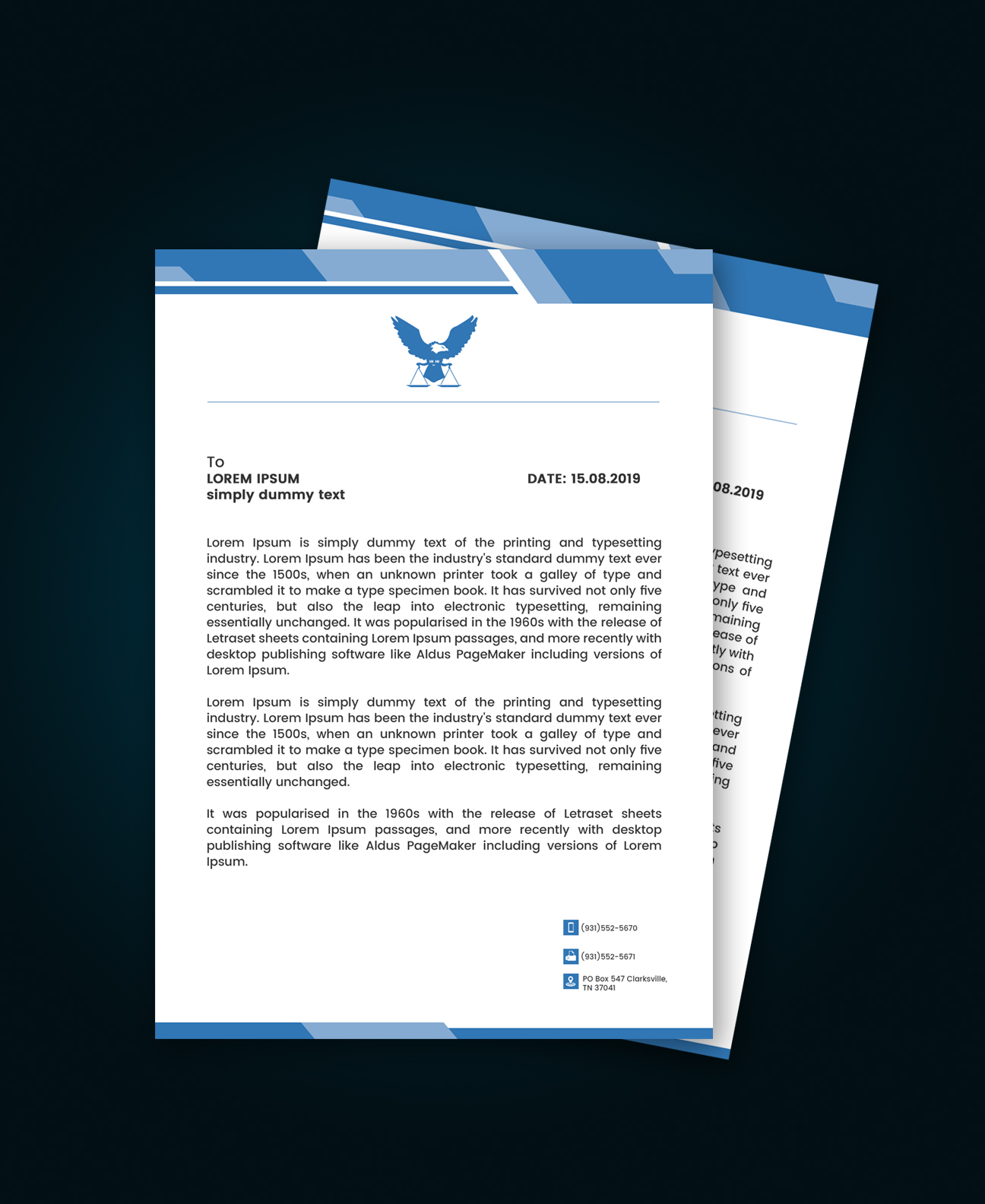 Stationery Design by S Creations for Phillips Law, PLLC | Design #22365785